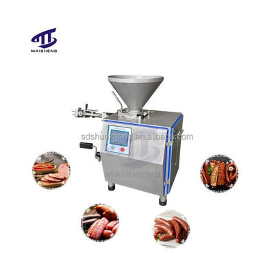 Automatic Sausage Stuffer Filling Machine Meat Stuffer  Vacuum Sausage Stuffer Meat Product Making Processing Machine
