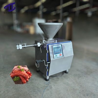 Automatic Sausage Stuffer Filling Machine Meat Stuffer  Vacuum Sausage Stuffer Meat Product Making Processing Machine