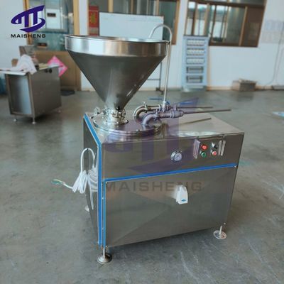 Automatic Sausage Stuffer Filling Machine Meat Stuffer  Vacuum Sausage Stuffer Meat Product Making Processing Machine
