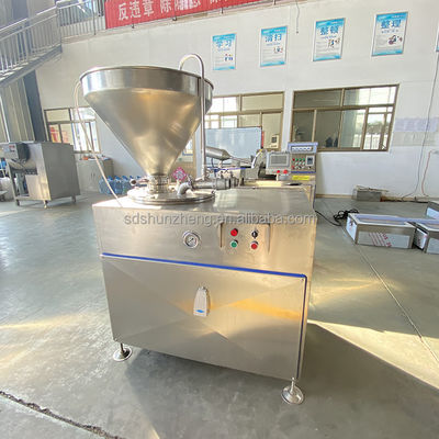 Automatic Sausage Filler Stuffer Machine - Efficient Meat Filling, Quantitative Enema & Kink Enema for Commercial Use
