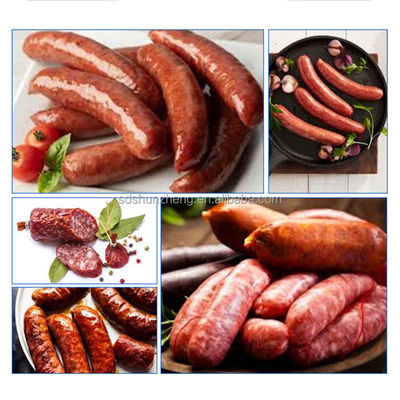 Fully Automatic Sausage Filling Machine Electric Hydraulic Vacuum Stuffer for Chorizo/Ham with Enema Knot-Tying Large Capacity