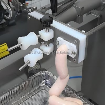 Variable Speed Sausage Filling Machine Hydraulic/Pneumatic Semi-Auto for Smoked Sausage, Enema & Twister (Home/Restaurant Use)