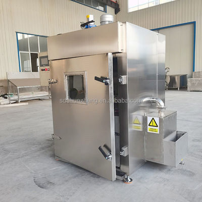Maisheng Turkey Smoke Oven Industrial Hot and Cold Smoked Smokehouse for Meat Chicken Duck Bacon Sausage Production Line