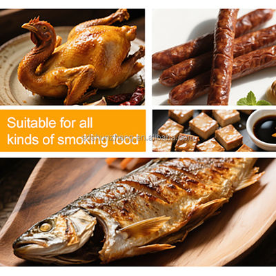 Maisheng High-Automation Electric Meat Smoker Oven Automatic Sausage Smoking Machine with Core Motor Component
