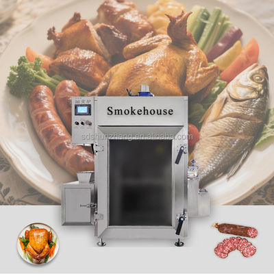 Maisheng Professional Automatic Sausage Smokehouse Equipment Custom Solutions for Meat Fish Cheese Motor As Core Component