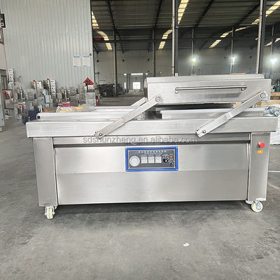 Double Chamber Meat Vacuum Packing Machine Vacuum Chicken Packaging Sealer Commercial Use
