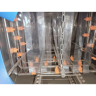 Movable Turnover Meat Container Box Cleaning Machine Plastic Vegetable Basket Washing Machine Crate Washer