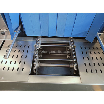 Movable Turnover Meat Container Box Cleaning Machine Plastic Vegetable Basket Washing Machine Crate Washer