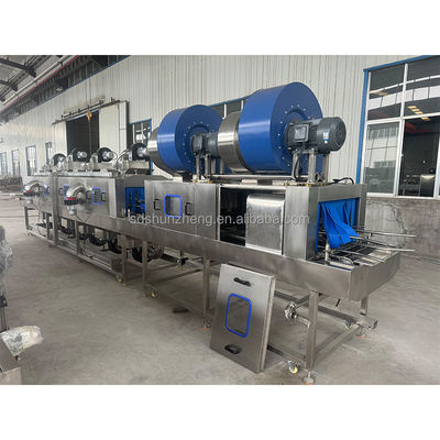 High Quality Waste Bins Washer Low Water Consumption Garbage Container Cleaning Equipment Trash Bin Washing Machine
