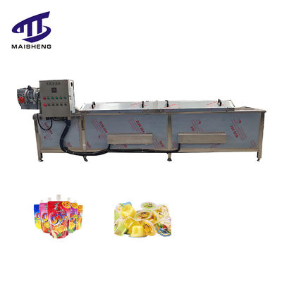 Commercial Water Immersion Bath Pouch Package Pasteurizer Bagged Food Juice Jelly Pasteurizing Machine
