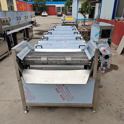 Multi-functional Tunnel Pasteurizer Water Bath Packaged Pickled Cucumber Kimchi Pickles Pasteurizing and Cooling Line