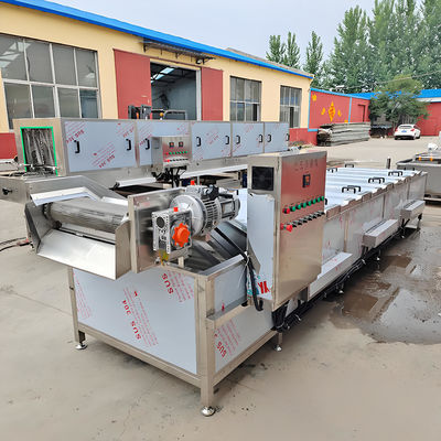 Multi-functional Tunnel Pasteurizer Water Bath Packaged Pickled Cucumber Kimchi Pickles Pasteurizing and Cooling Line
