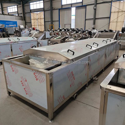 Multi-functional Tunnel Pasteurizer Water Bath Packaged Pickled Cucumber Kimchi Pickles Pasteurizing and Cooling Line