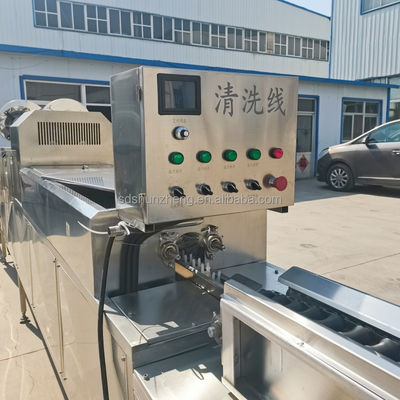 Efficient Industrial Equipment Automatic Egg White Yolk Separator Egg Washing & Drying Processing Line for Meat