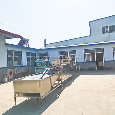 Efficient Industrial Equipment Automatic Egg White Yolk Separator Egg Washing & Drying Processing Line for Meat