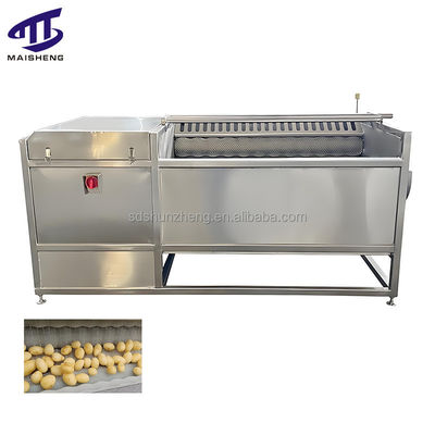 High Quality Electric High Quality Potato Washing and Peeling Machine for Workshop