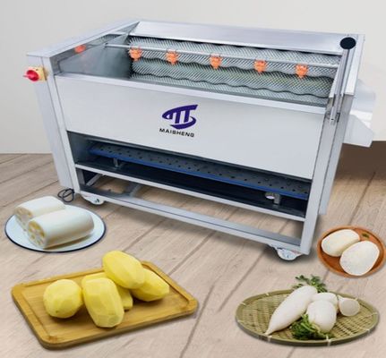 High Quality Electric High Quality Potato Washing and Peeling Machine for Workshop
