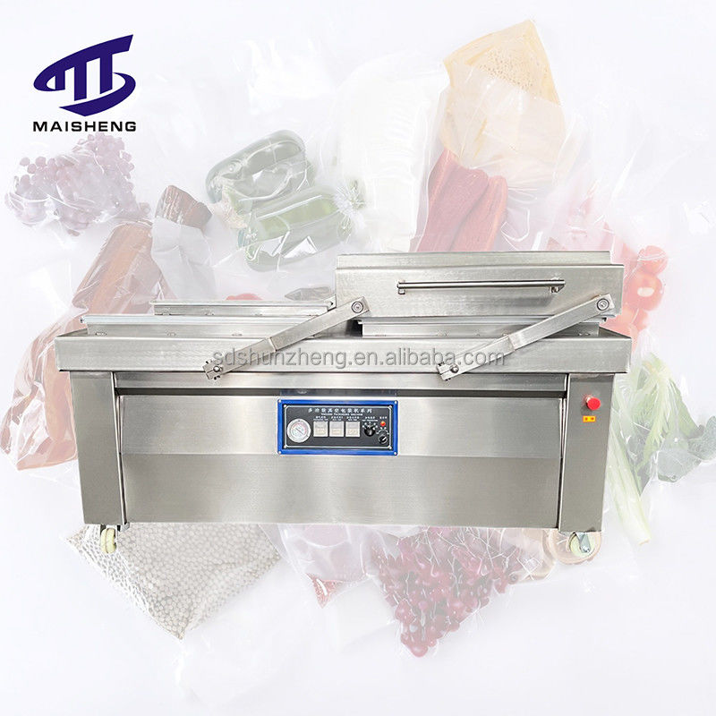 Maisheng Food Package Sealer Machine Vacuum Packaging Machine with Gas Flush Automated Vegetable Meat Packing Machine